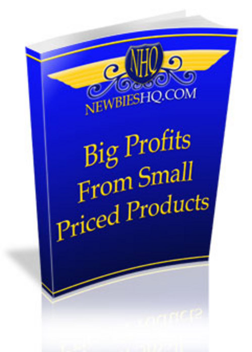 Product picture Big Profits from Small Priced Products MRR